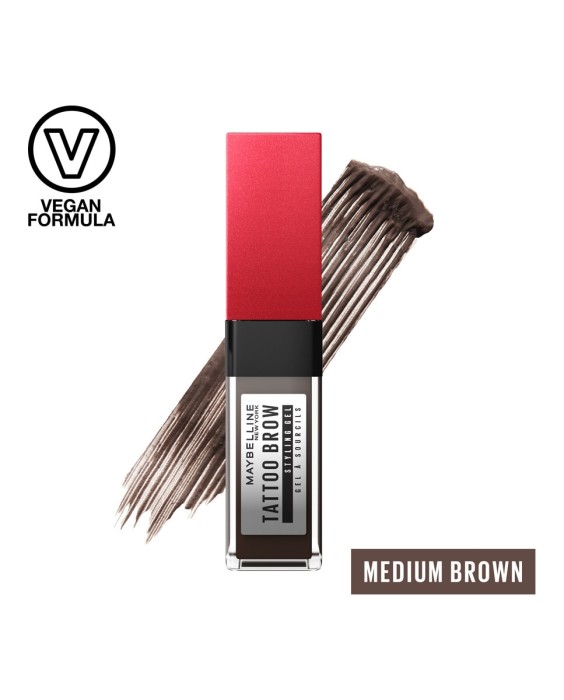 Máscara de cejas Tattoo Brow Styling Gel Maybelline