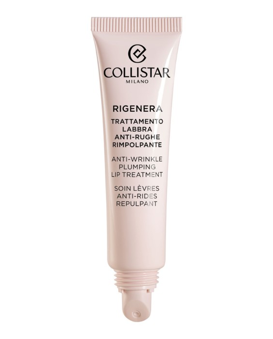 Tratamiento labial antiarrugas y voluminizador Rigenera 15 ml Collistar