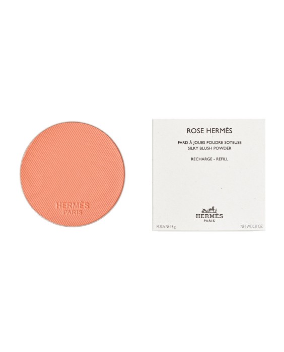 Hermès Silky Blush Rose Сменный блок для пудровых румян