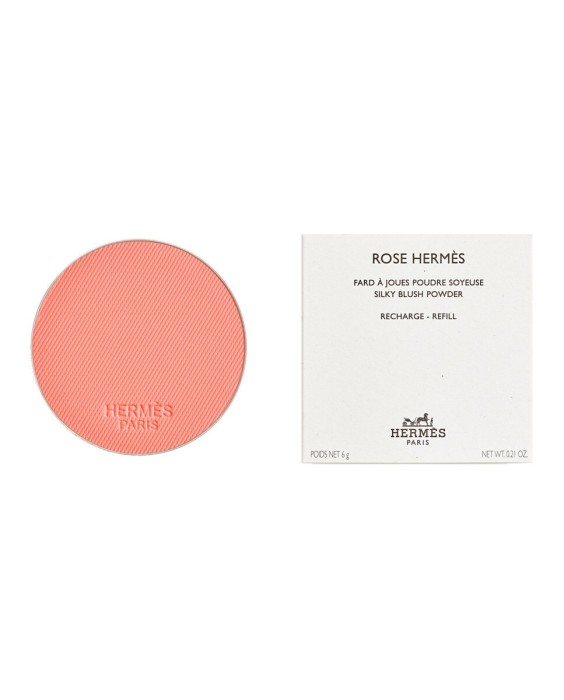 Hermès Silky Blush Rose Сменный блок для пудровых румян