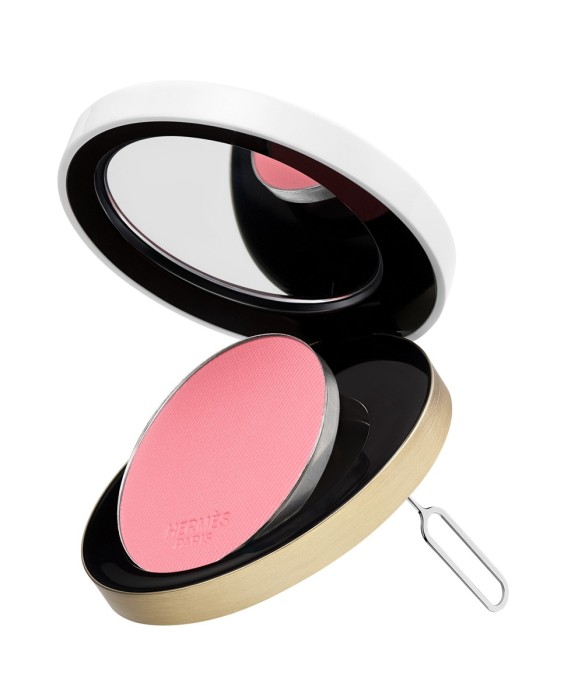 Hermès Silky Blush Rose Сменный блок для пудровых румян