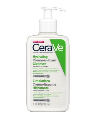 Crema Espuma Limpiadora Hidratante 236 ml Cerave