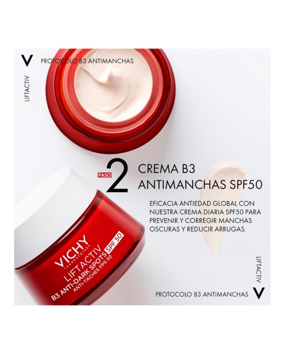 Crema Liftactiv B3 Antimanchas SPF50 50 ml Vichy