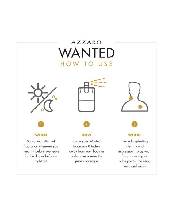 Eau De Toilette Azzaro Wanted  100 ml Azzaro