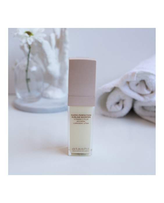 Suero Perfection Sublime Booster Iluminador Despigmentante 30 ml Atashi