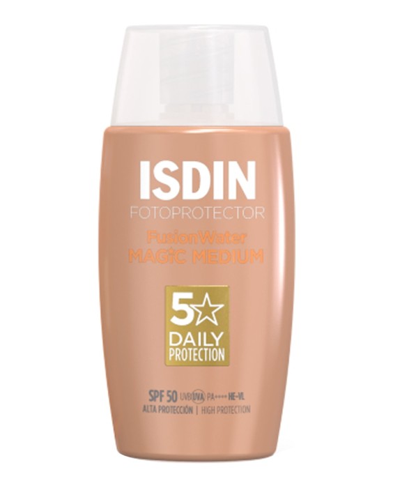 Fotoprotector Isdin Fusion Water Color SPF50 Medium 50 ml Isdin