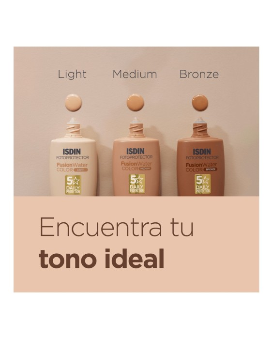 Fotoprotector Isdin Fusion Water Color SPF50 Medium 50 ml Isdin