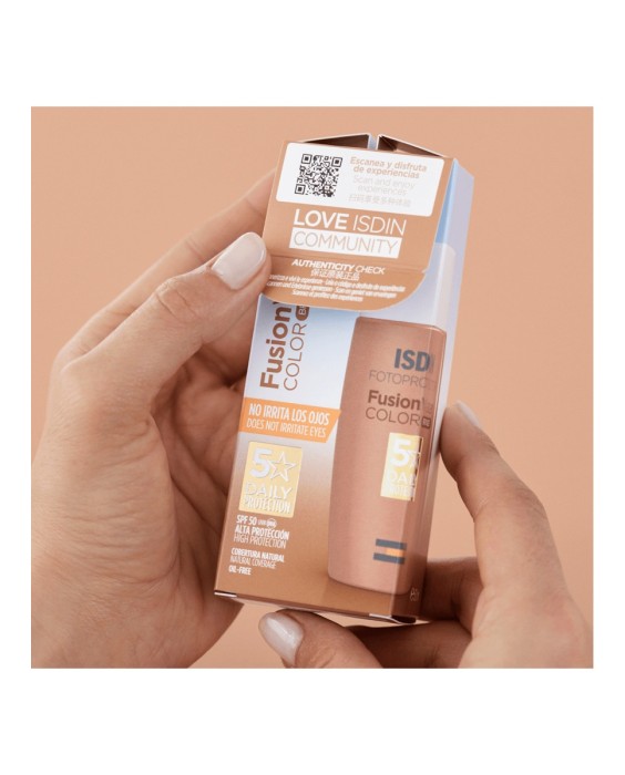 Fotoprotector Isdin Fusion Water Color SPF50 Medium 50 ml Isdin