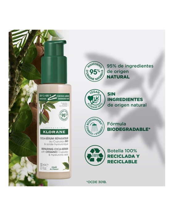 Sérum Reparador Cica Cupuazu 100 ml Klorane