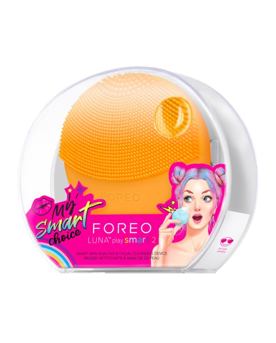 LUNA™ play smart 2 - Dispositivo de limpieza facial y análisis inteligente de la piel Lemon Squeezy FOREO