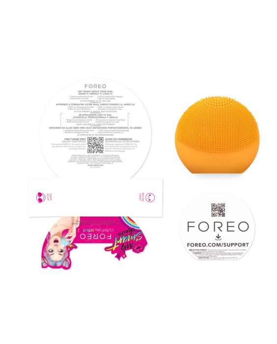 LUNA™ play smart 2 - Dispositivo de limpieza facial y análisis inteligente de la piel Lemon Squeezy FOREO