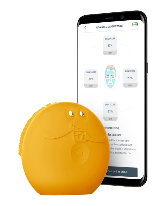 LUNA™ play smart 2 - Dispositivo de limpieza facial y análisis inteligente de la piel Lemon Squeezy FOREO
