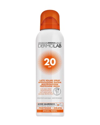 Dermolab Sun Milk Spray SPF20 солнцезащитное молочко-спрей