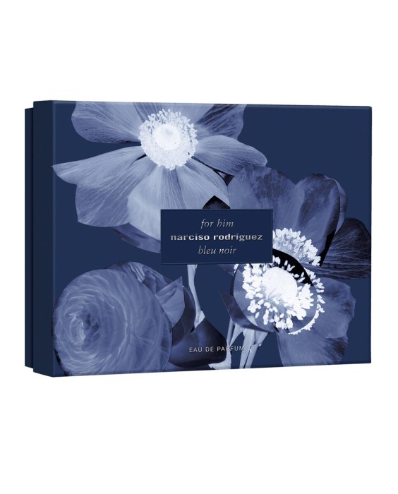 Estuche de regalo Bleu Noir for him Eau de Parfum 100 ml + Shower gel 50 ml + Eau de Parfum 10 ml Narciso Rodriguez