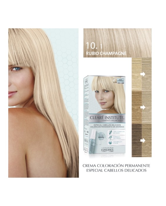 Coloración Permanente Colour Clinuance Cabellos Delicados Clearé Institute