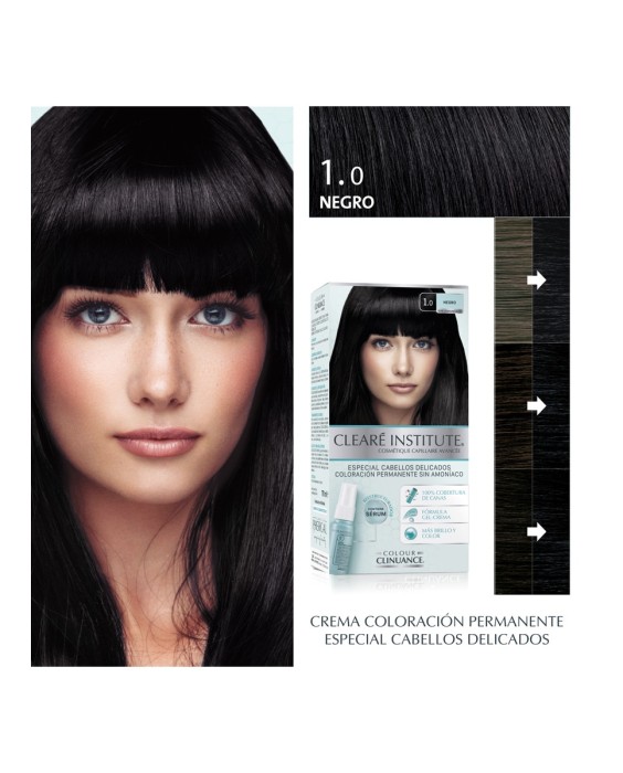 Coloración Permanente Colour Clinuance Cabellos Delicados Clearé Institute