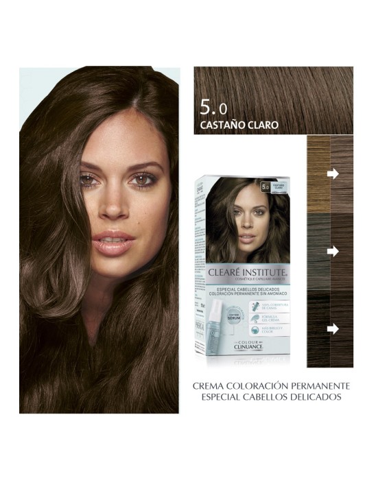 Coloración Permanente Colour Clinuance Cabellos Delicados Clearé Institute