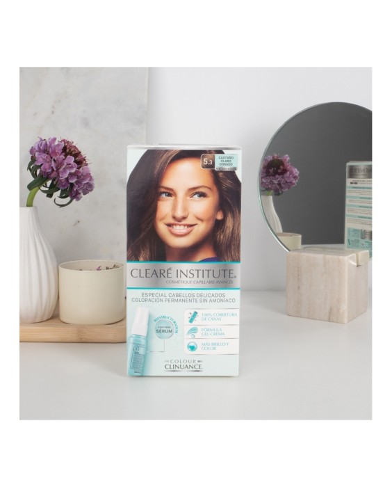 Coloración Permanente Colour Clinuance Cabellos Delicados Clearé Institute