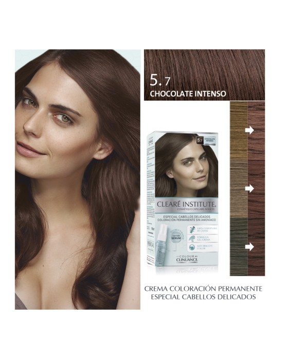 Coloración Permanente Colour Clinuance Cabellos Delicados Clearé Institute