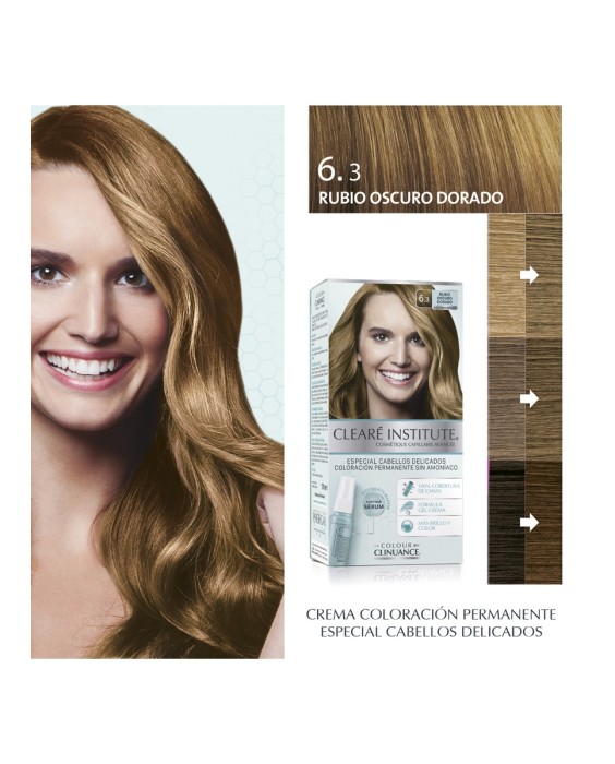 Coloración Permanente Colour Clinuance Cabellos Delicados Clearé Institute