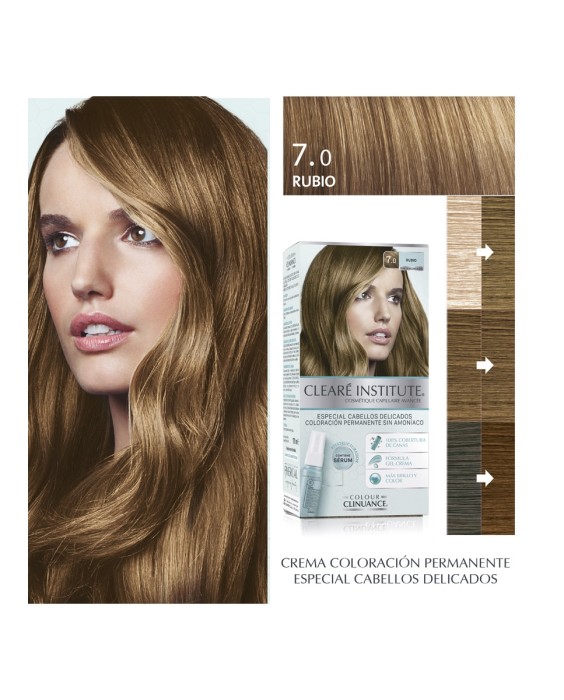 Coloración Permanente Colour Clinuance Cabellos Delicados Clearé Institute