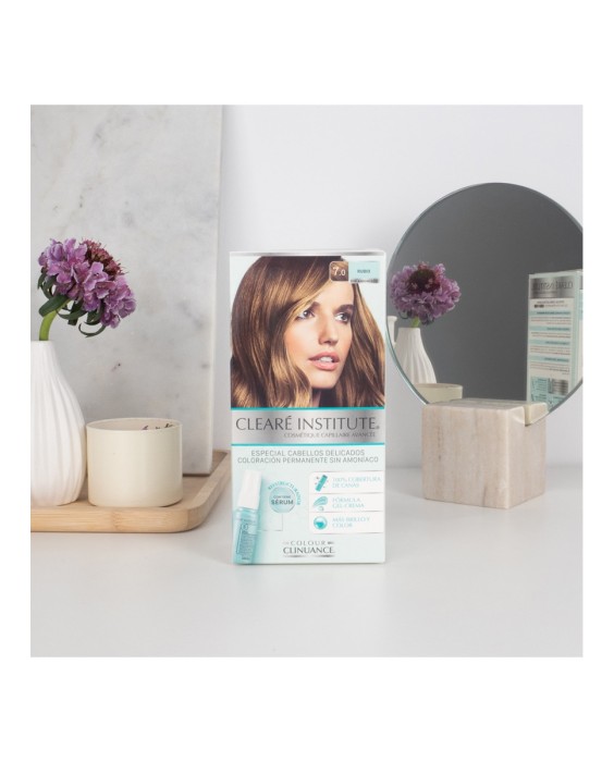 Coloración Permanente Colour Clinuance Cabellos Delicados Clearé Institute