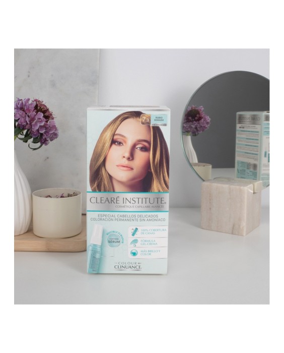 Coloración Permanente Colour Clinuance Cabellos Delicados Clearé Institute