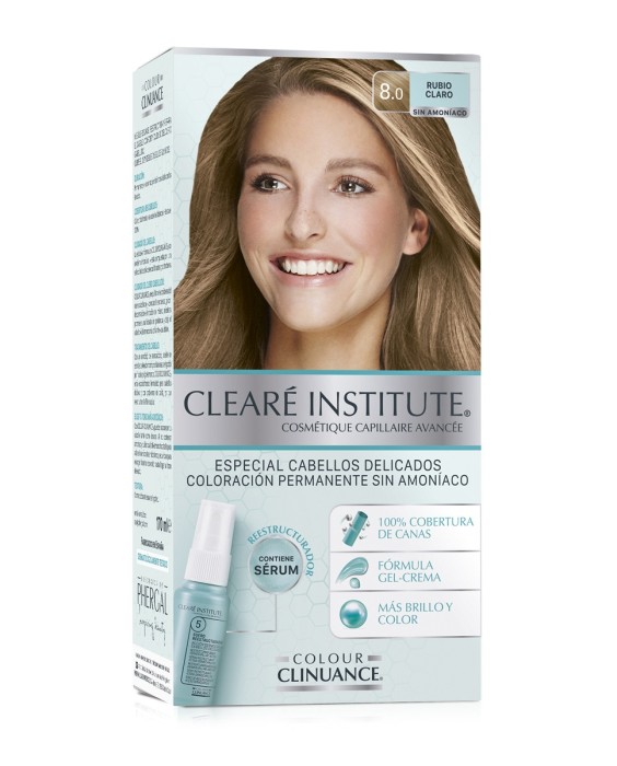 Coloración Permanente Colour Clinuance Cabellos Delicados Clearé Institute