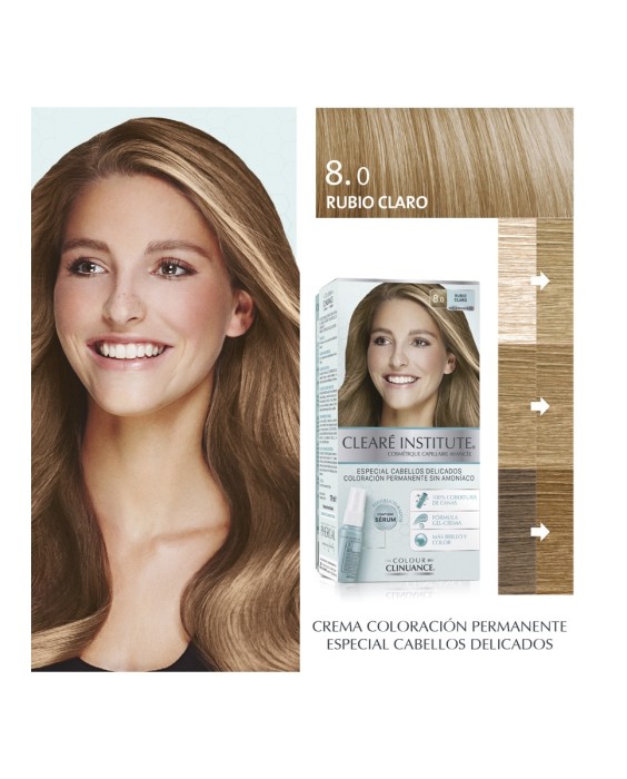 Coloración Permanente Colour Clinuance Cabellos Delicados Clearé Institute