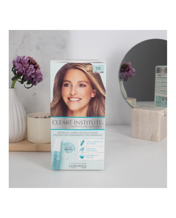 Coloración Permanente Colour Clinuance Cabellos Delicados Clearé Institute