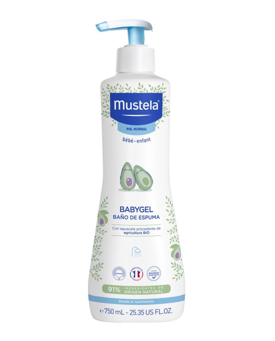 Babygel Baño de espuma bébé Mustela