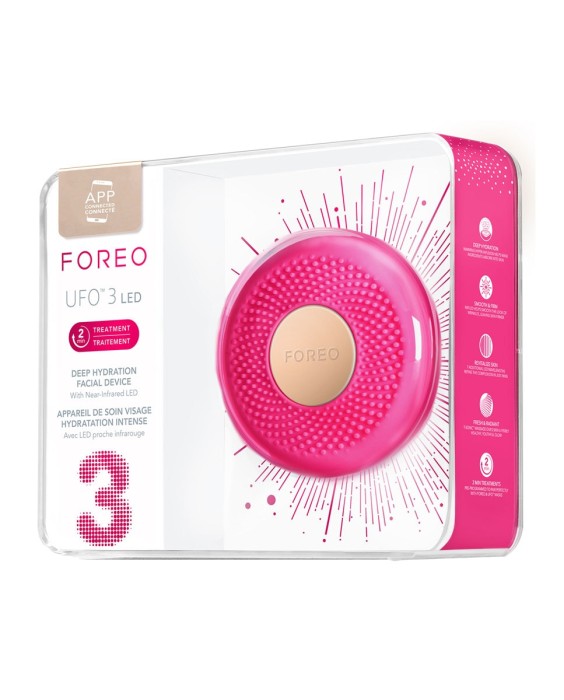 UFO™ 3 mini - Hidratación facial profunda 4 en 1 Fuchsia FOREO