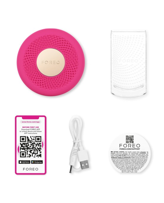 UFO™ 3 mini - Hidratación facial profunda 4 en 1 Fuchsia FOREO