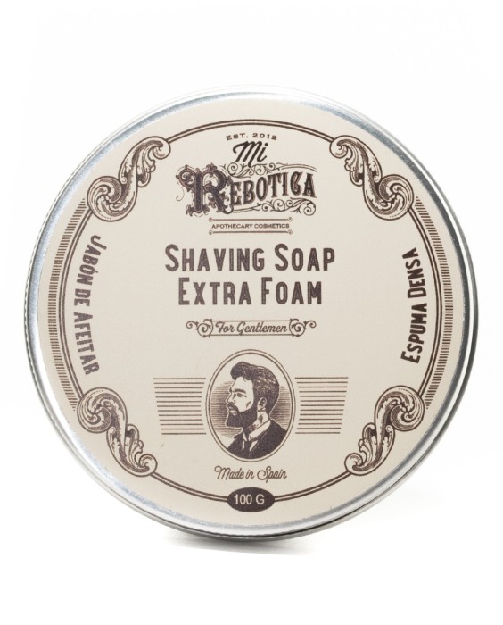 Jabón de afeitar extra foam 100 gr Mi Rebotica
