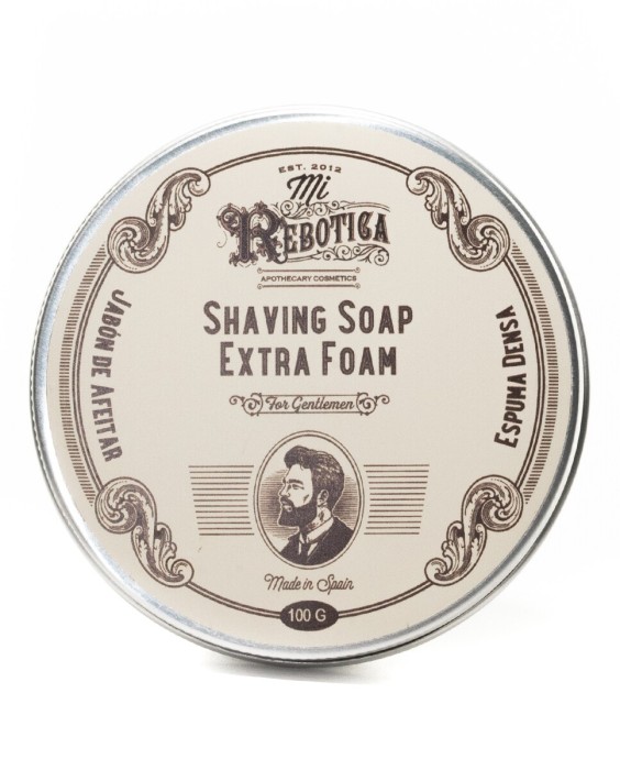 Jabón de afeitar extra foam 100 gr Mi Rebotica