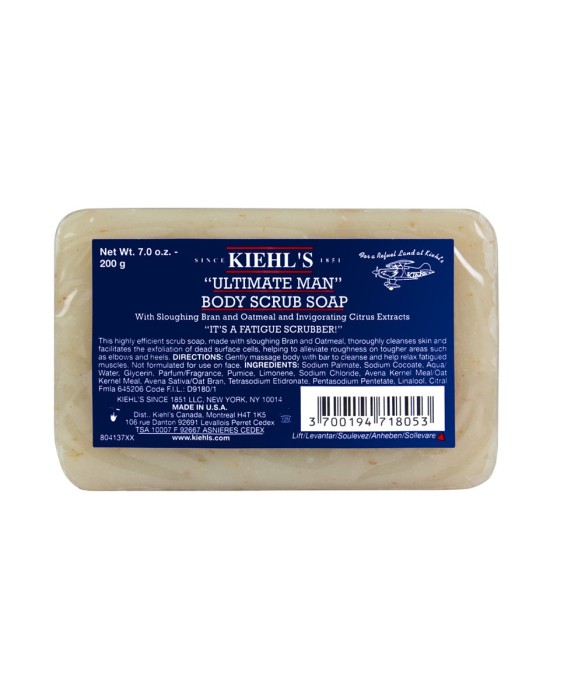 Kiehl's Ultimate Man 200гр мыло-скраб для тела