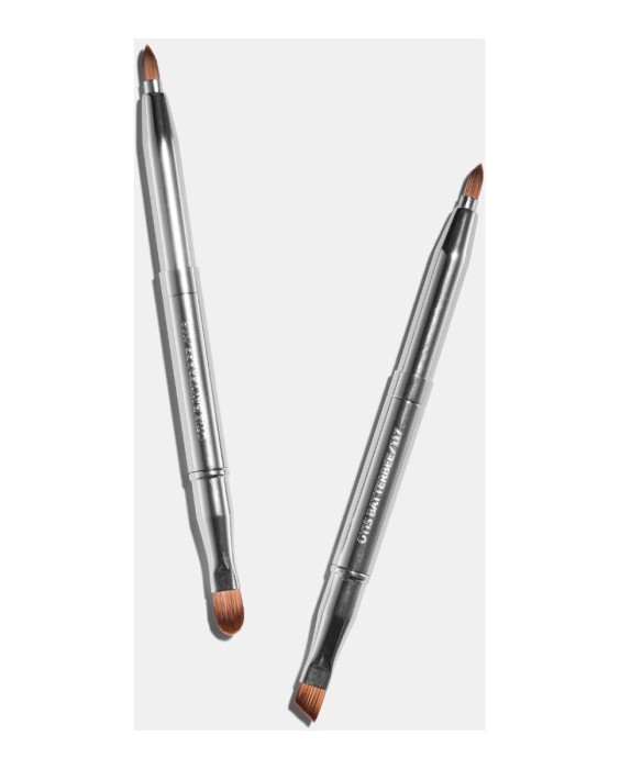 Dúo de Brochas de Doble Punta para Labios y Ojos Otis Batterbee