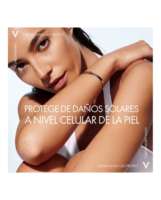 Protector solar Capital Soleil Cell Protect Water Fluid Spray SPF30 Vichy