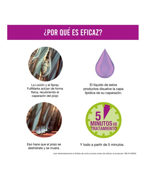 Spray Antipiojos FullMarks