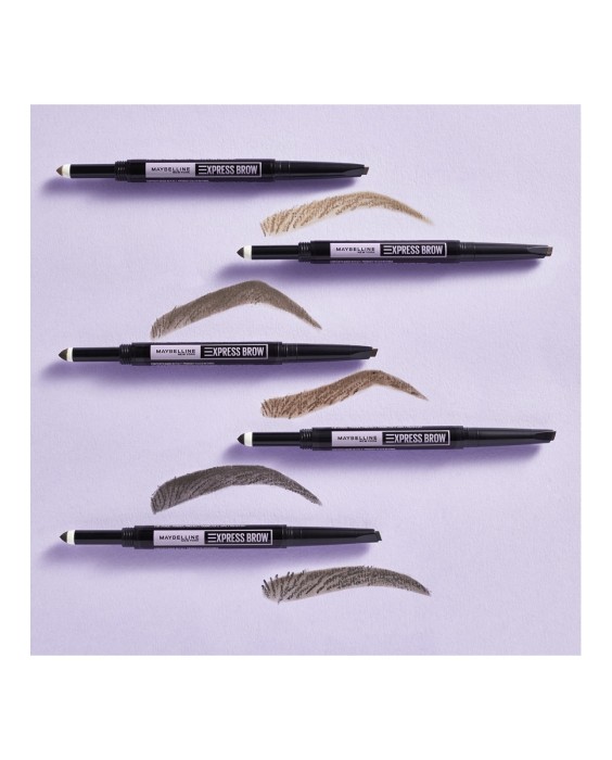 Lápiz de cejas automático Express Brow Satin Duo Maybelline