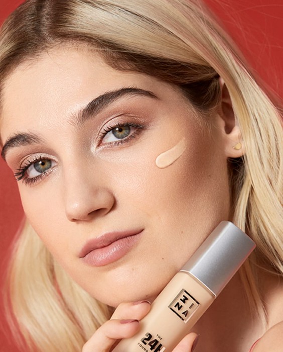 Base de maquillaje The 24H Foundation 3INA