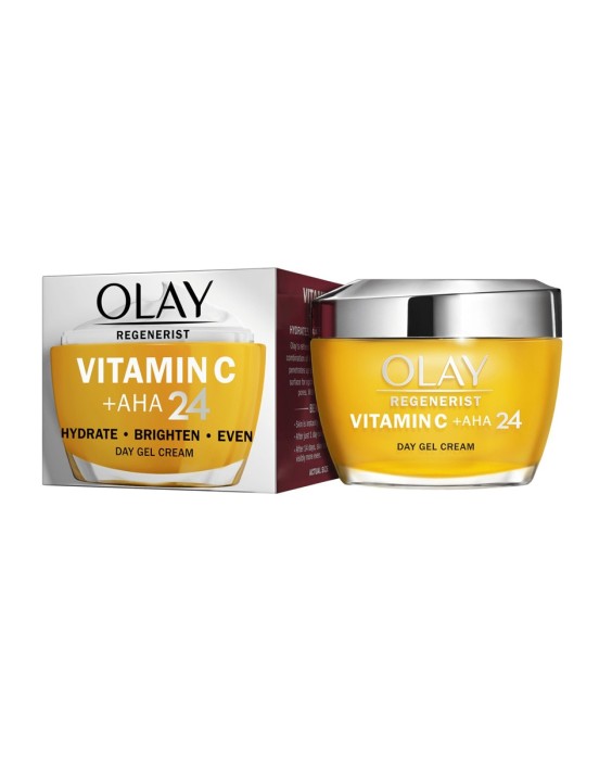 Crema Hidratante Gel Crema de Día 50 ml Olay Vitamin C + AHA 24 Olay