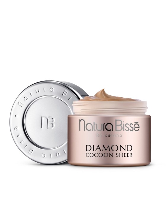 Crema hidratante fortalecedora con color Diamond Cocoon Sheer Cream SPF 30 PA++ 50 ml Natura Bissé
