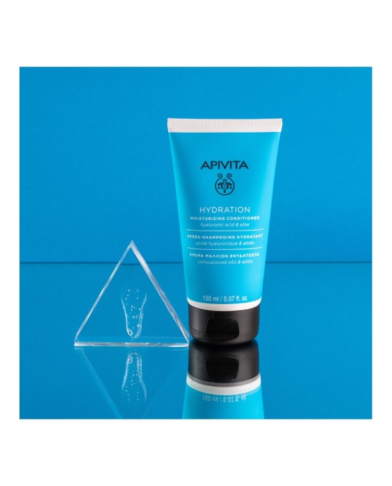Acondicionador Hidratante Todo Tipo Cabello Ácido Hialurónico & Aloe Apivita