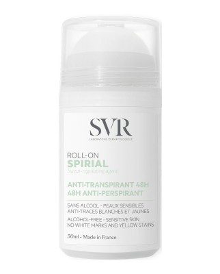Desodorante Roll-On Antitranspirante 48 horas Spirial 50 ml SVR