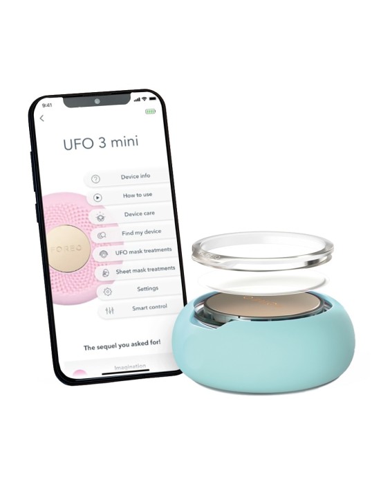 UFO™ 3 mini - Hidratación facial profunda 4 en 1 Arctic Blue FOREO