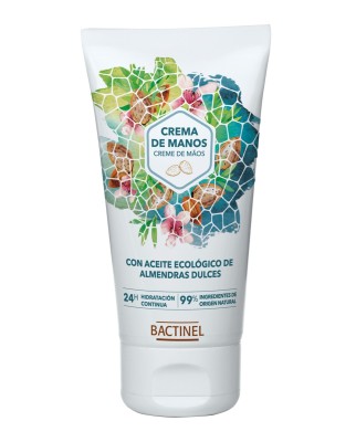 Crema de Manos Almendras Natural 24H 50 ml Bactinel