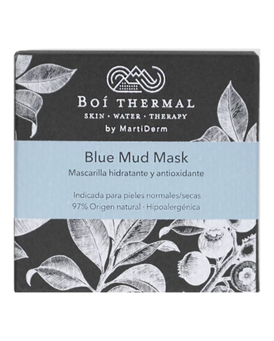 Blue Mud Mask 50 ml Boi Thermal by Martiderm Реминерализующая маска для лица: сияние и упругость кожи