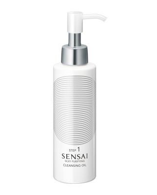Sensai Silky Purifying Cleansing Oil 150мл Очищающее масло для лица Шаг 1
