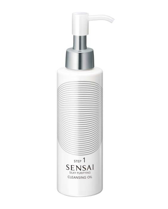 Sensai Silky Purifying Cleansing Oil 150мл Очищающее масло для лица Шаг 1